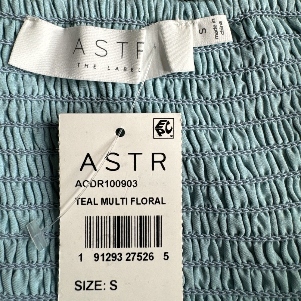 ASTR THE LABEL Daisy Dell Floral Ruffle Off the Shoulder Midi Dress, Size S. - Picture 7 of 11